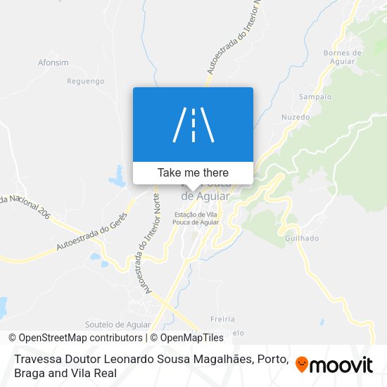 Travessa Doutor Leonardo Sousa Magalhães mapa