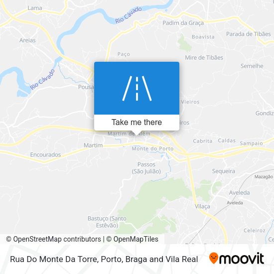 Rua Do Monte Da Torre mapa