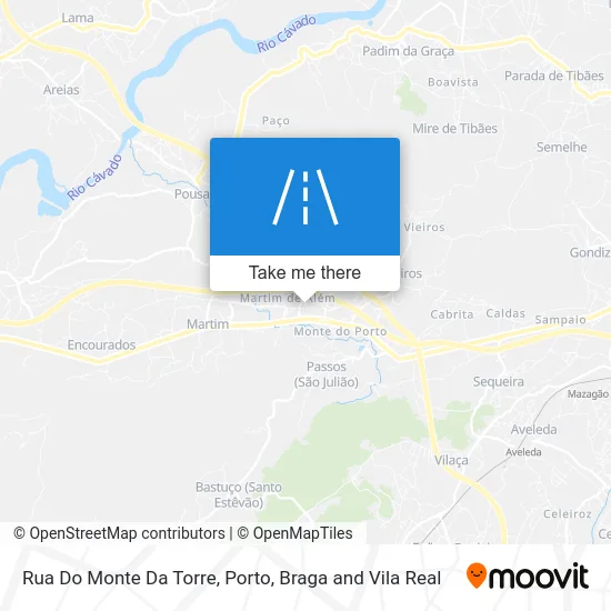 Rua Do Monte Da Torre map