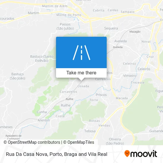 Rua Da Casa Nova map