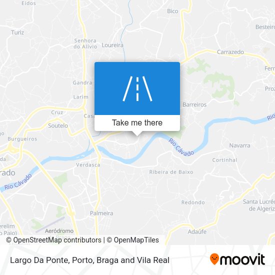 Largo Da Ponte mapa