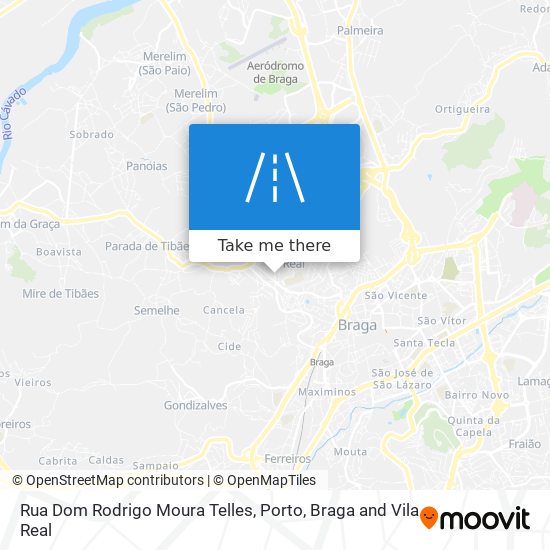 Rua Dom Rodrigo Moura Telles map