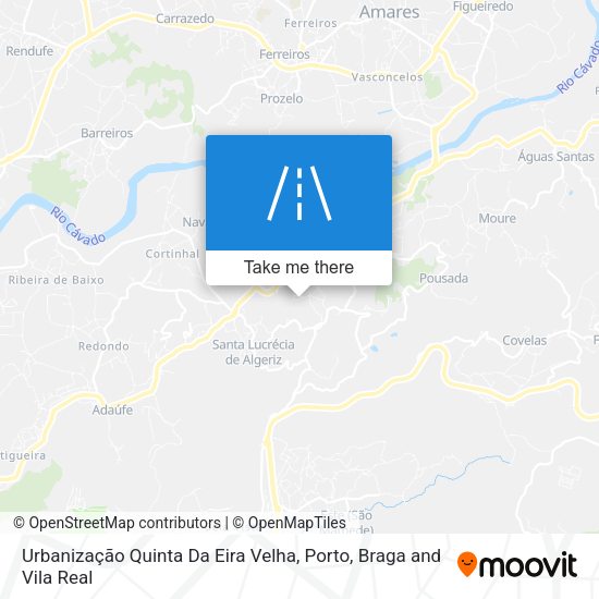 Urbanização Quinta Da Eira Velha map