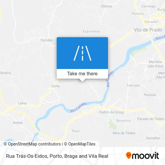 Rua Trás-Os-Eidos map