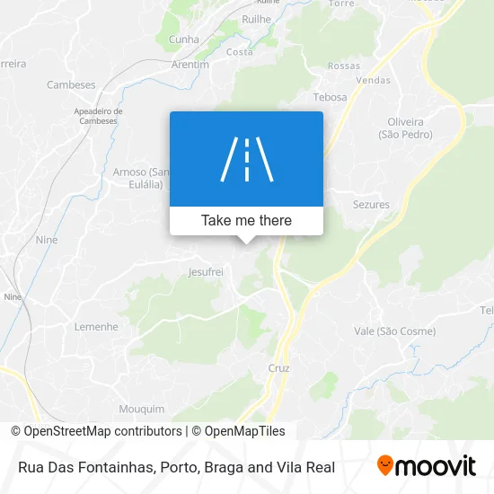 Rua Das Fontainhas map