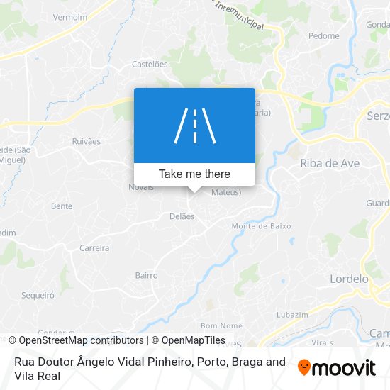 Rua Doutor Ângelo Vidal Pinheiro map