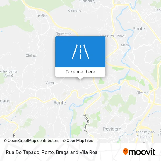 Rua Do Tapado map