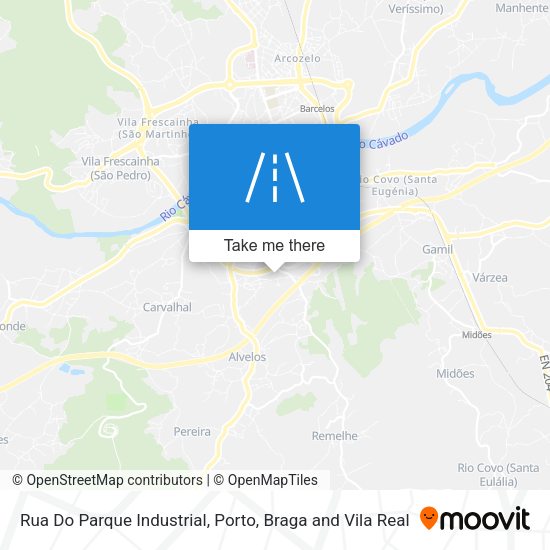 Rua Do Parque Industrial map