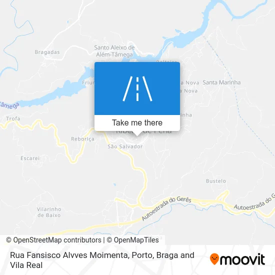 Rua Fansisco Alvves Moimenta map
