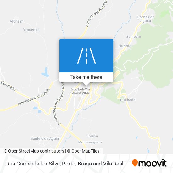 Rua Comendador Silva map