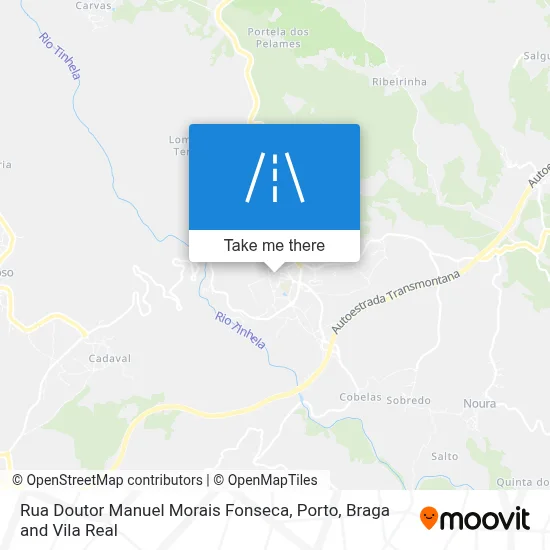 Rua Doutor Manuel Morais Fonseca map