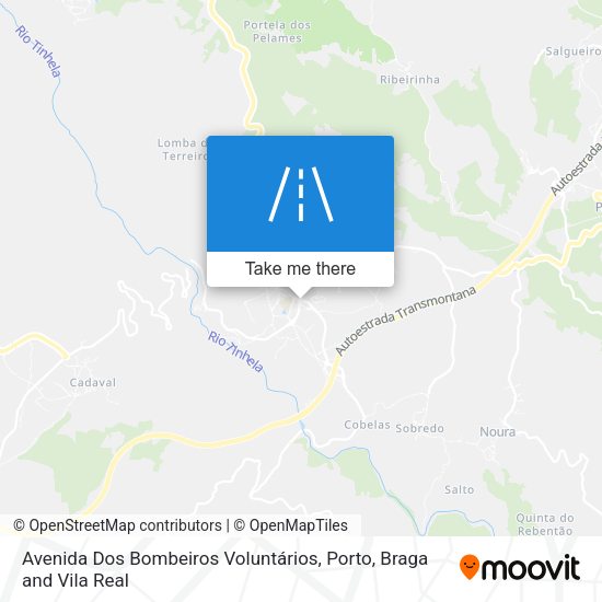 Avenida Dos Bombeiros Voluntários map