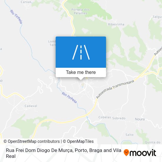 Rua Frei Dom Diogo De Murça mapa