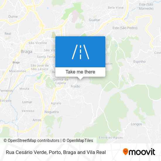Rua Cesário Verde map