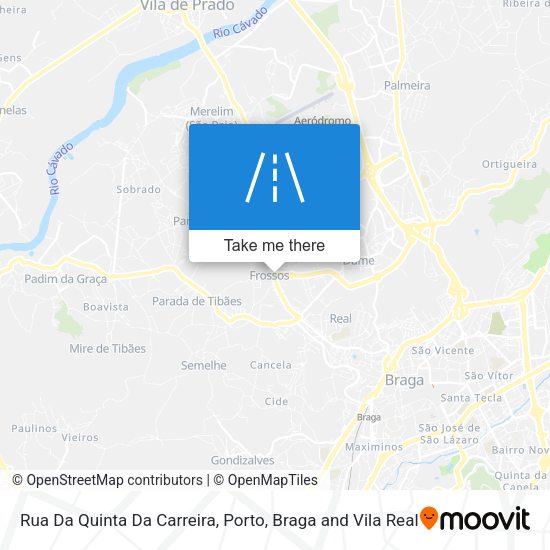 Rua Da Quinta Da Carreira map