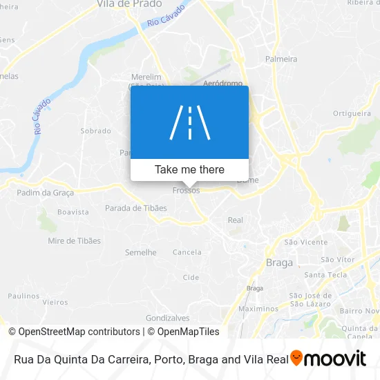 Rua Da Quinta Da Carreira map
