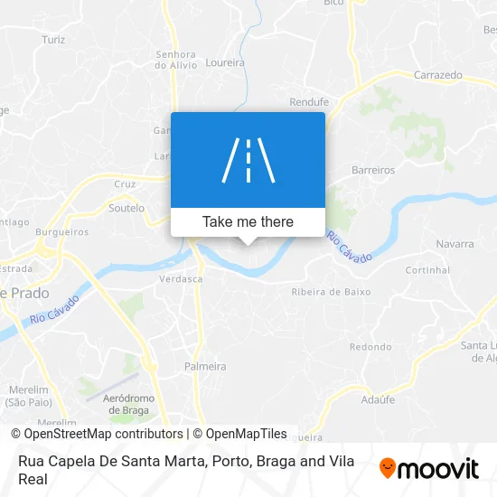 Rua Capela De Santa Marta map