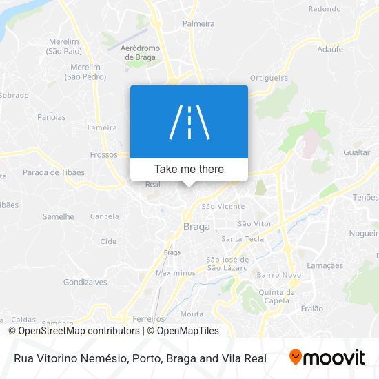 Rua Vitorino Nemésio map