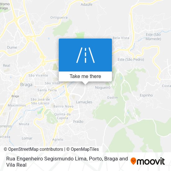 Rua Engenheiro Segismundo Lima map