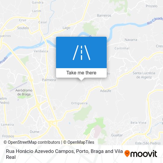 Rua Horácio Azevedo Campos map