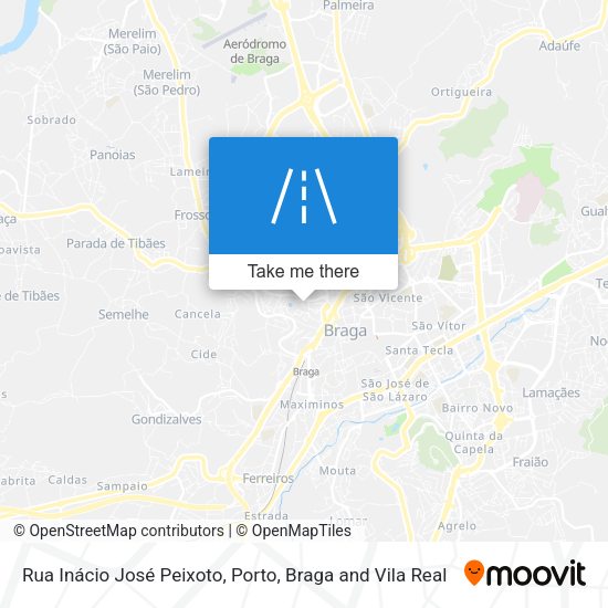 Rua Inácio José Peixoto map