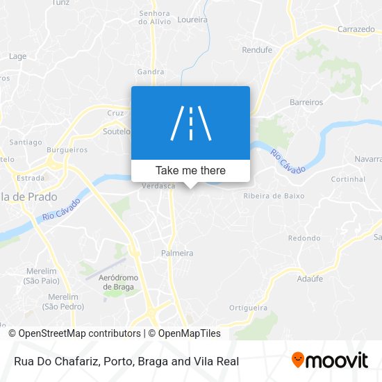 Rua Do Chafariz mapa