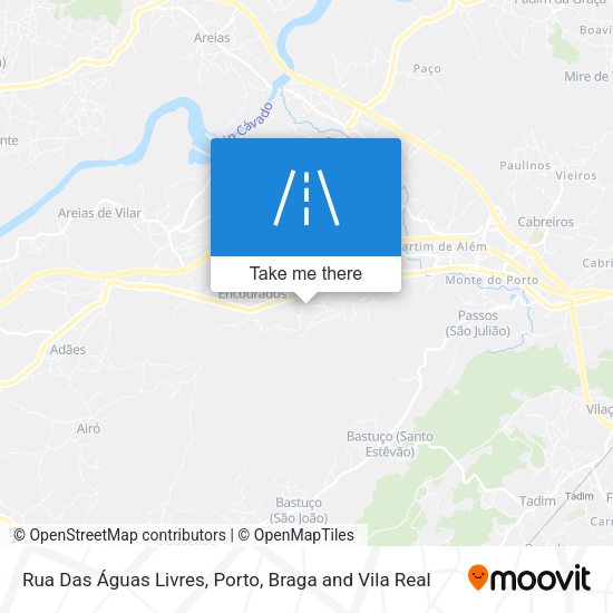 Rua Das Águas Livres map