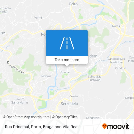 Rua Principal mapa