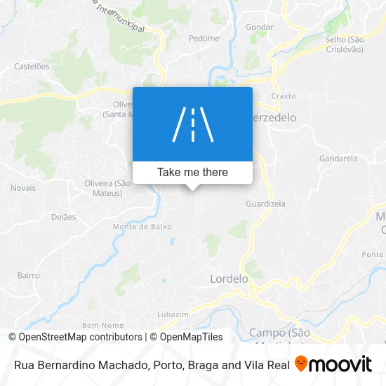 Rua Bernardino Machado map