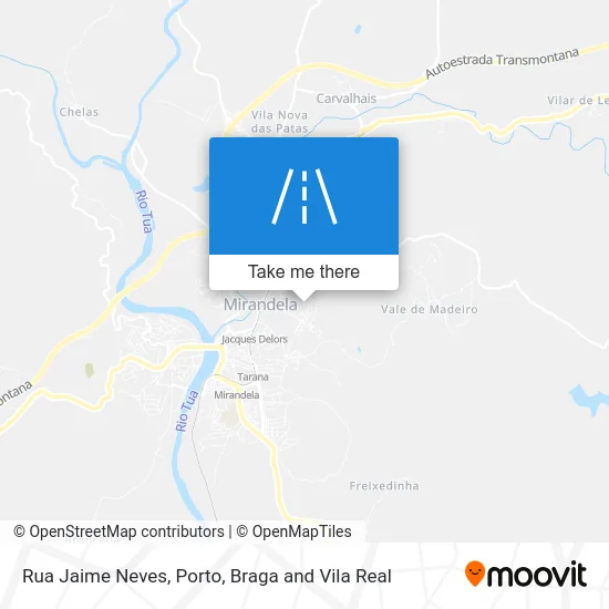 Rua Jaime Neves map