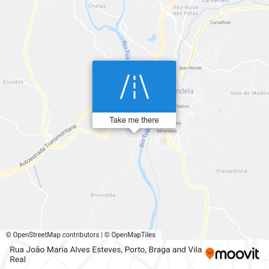 Rua João Maria Alves Esteves map