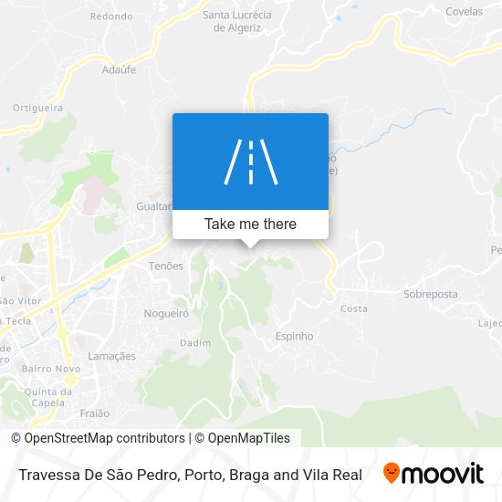 Travessa De São Pedro map