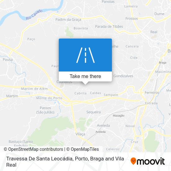 Travessa De Santa Leocádia map