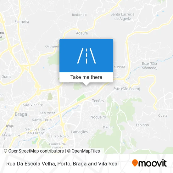Rua Da Escola Velha map