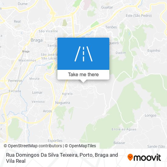 Rua Domingos Da Silva Teixeira map