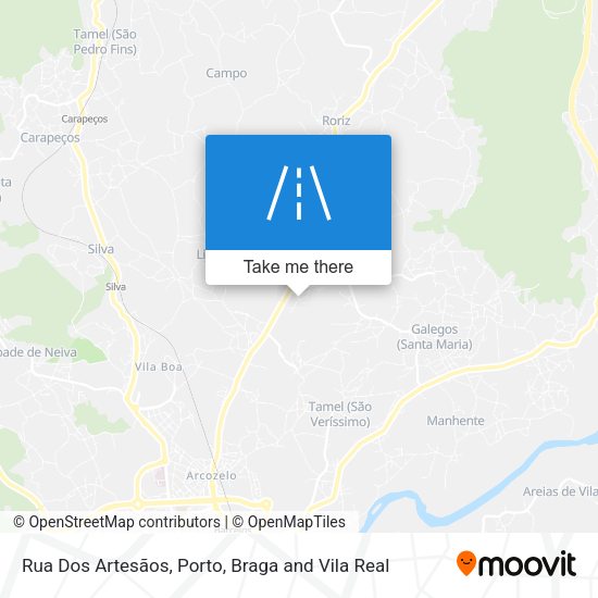 Rua Dos Artesãos map