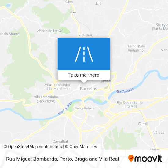Rua Miguel Bombarda map