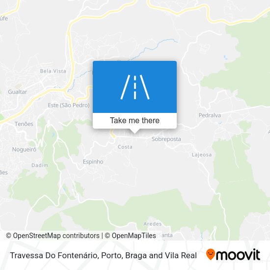 Travessa Do Fontenário map