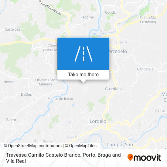 Travessa Camilo Castelo Branco mapa