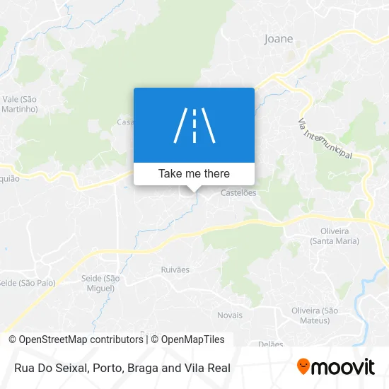 Rua Do Seixal map