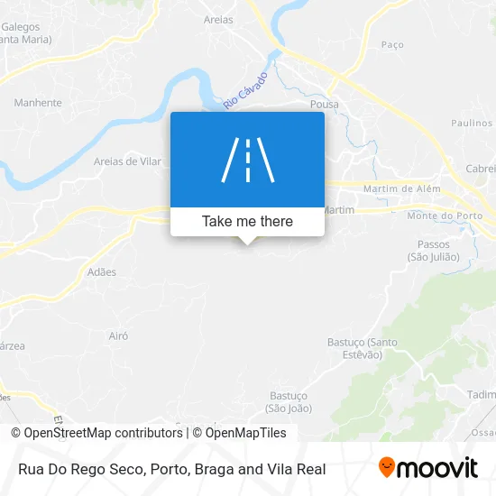 Rua Do Rego Seco map