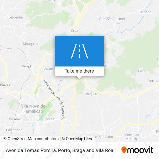 Avenida Tomás Pereira map