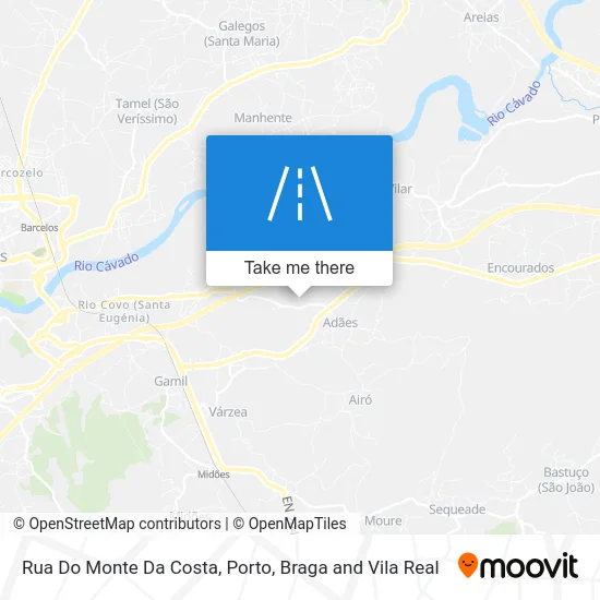 Rua Do Monte Da Costa map