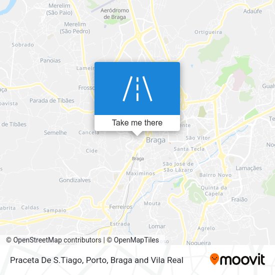 Praceta De S.Tiago mapa