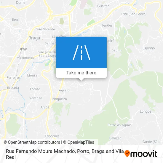 Rua Fernando Moura Machado map