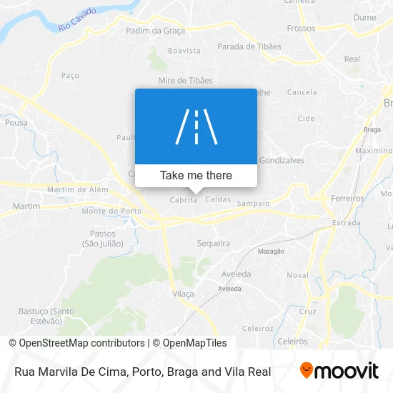 Rua Marvila De Cima map