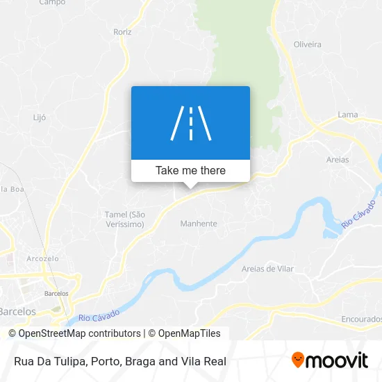 Rua Da Tulipa map