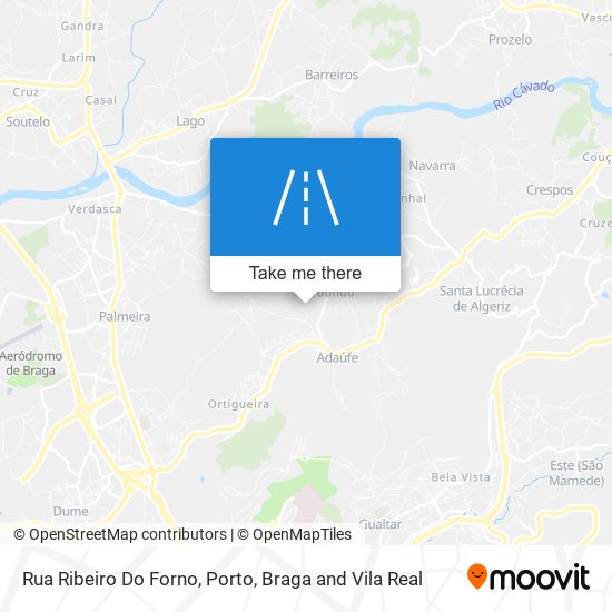 Rua Ribeiro Do Forno map