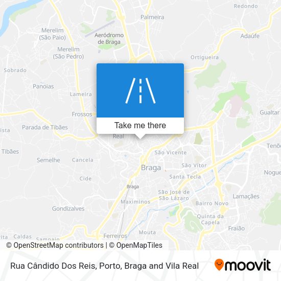 Rua Cândido Dos Reis map