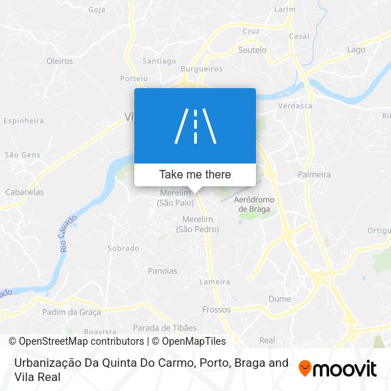 Urbanização Da Quinta Do Carmo map